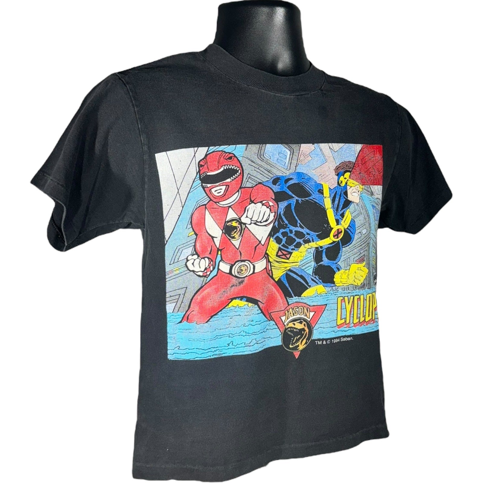 Vintage Power Rangers X-Men Tee 1994