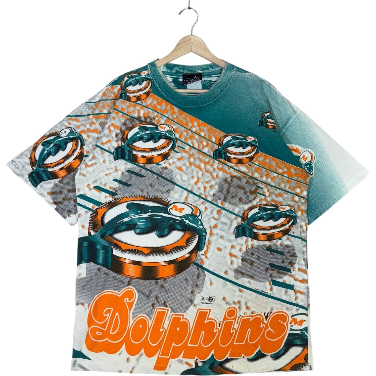 Vintage Miami Dolphins AOP Tee