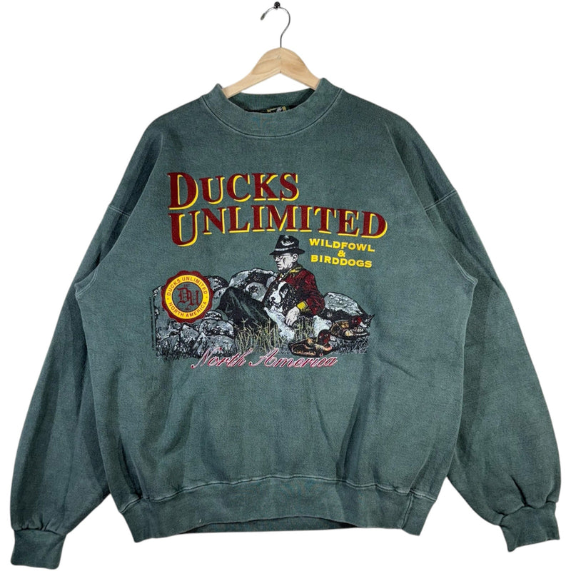 Vintage Ducks Unlimited Spellout Crewneck