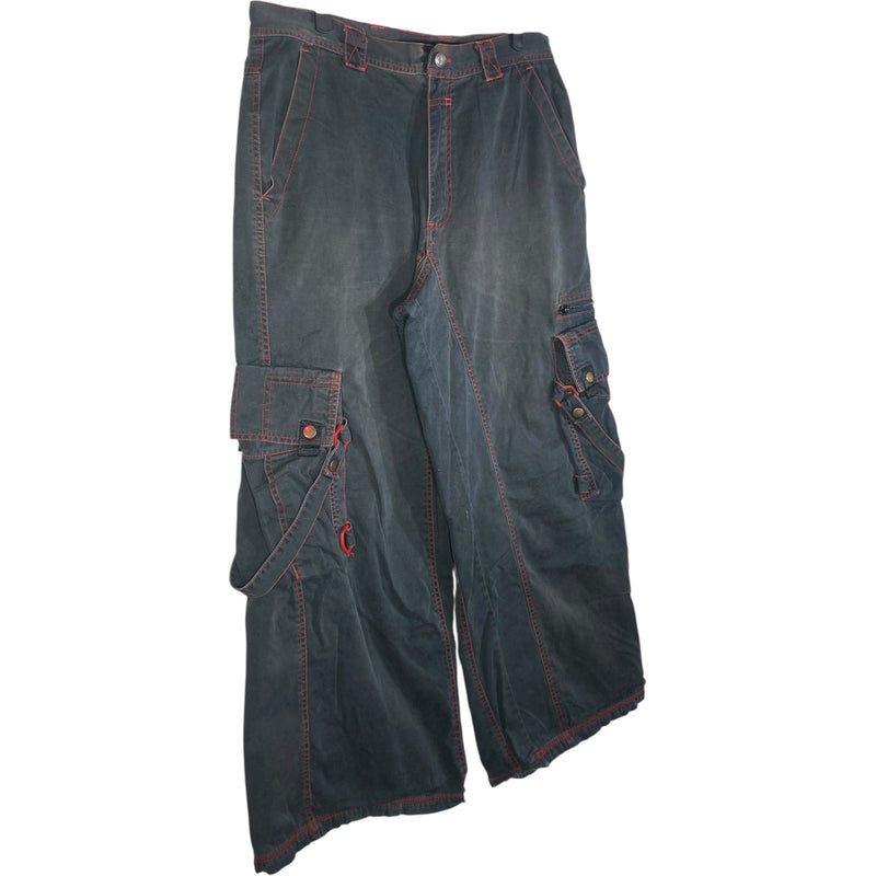 Vintage Altered Mind Black Baggy Cargo Pants