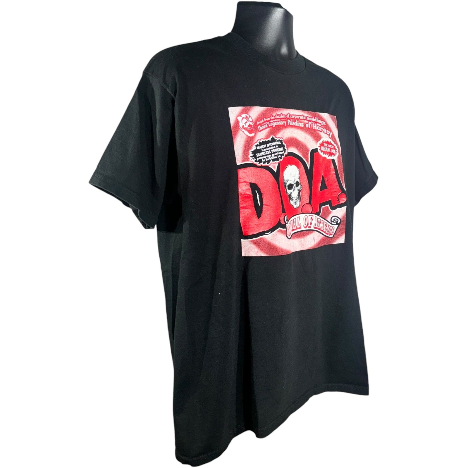 Vintage D.O.A. Festival Of Atheists Album Promo Tee