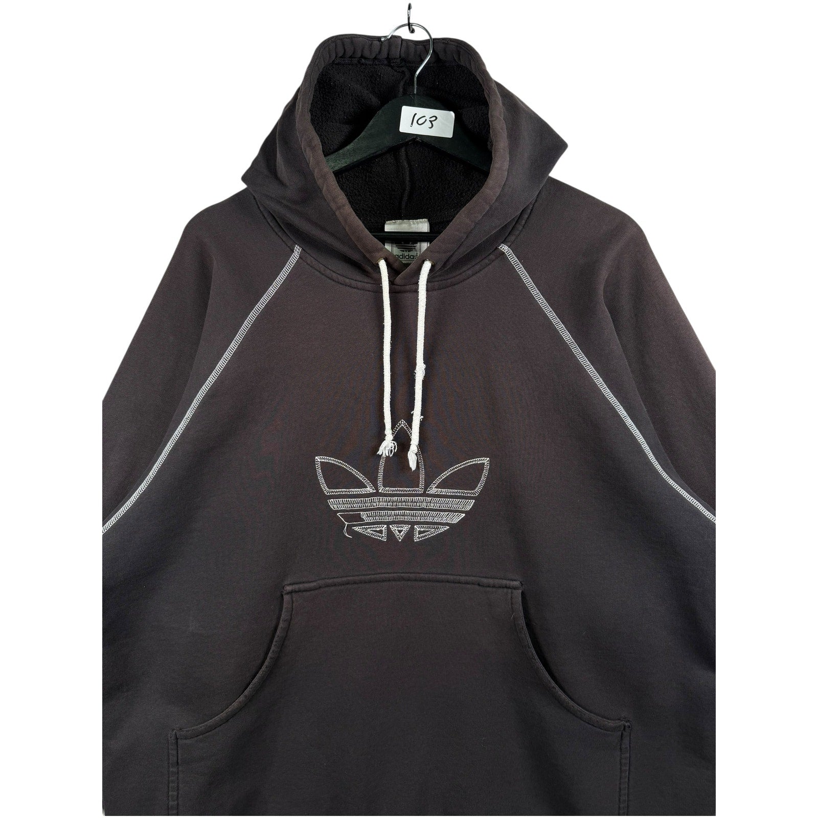 Vintage Adidas Trefoil Logo Hoodie