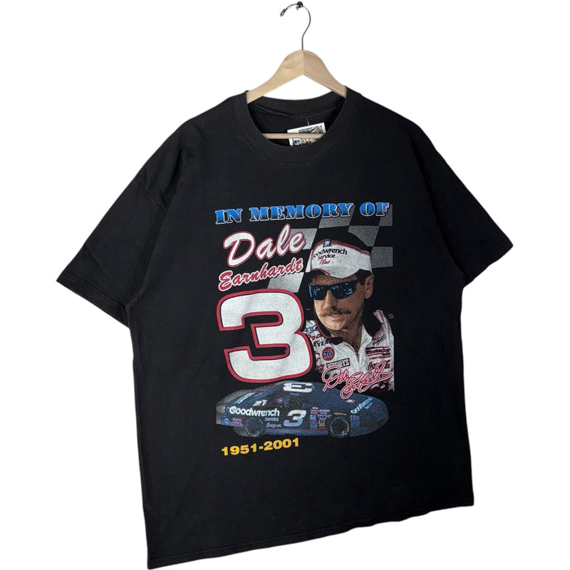 Vintage Dale Earnhardt Memoriam NASCAR Tee 2001