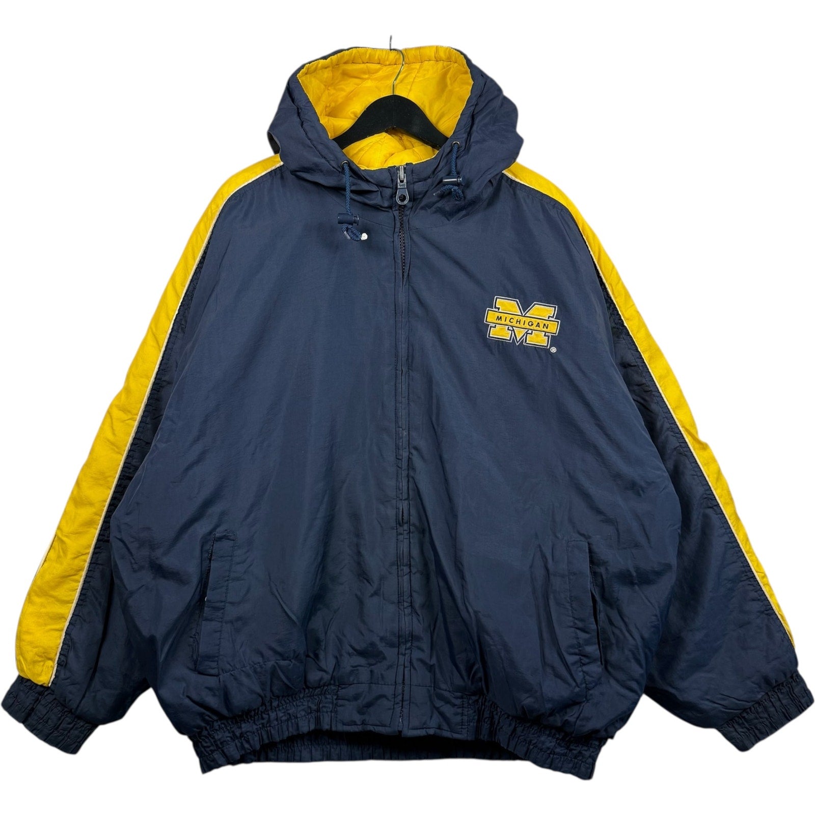 Vintage University Of Michigan Mini Logo Full Zip Jacket