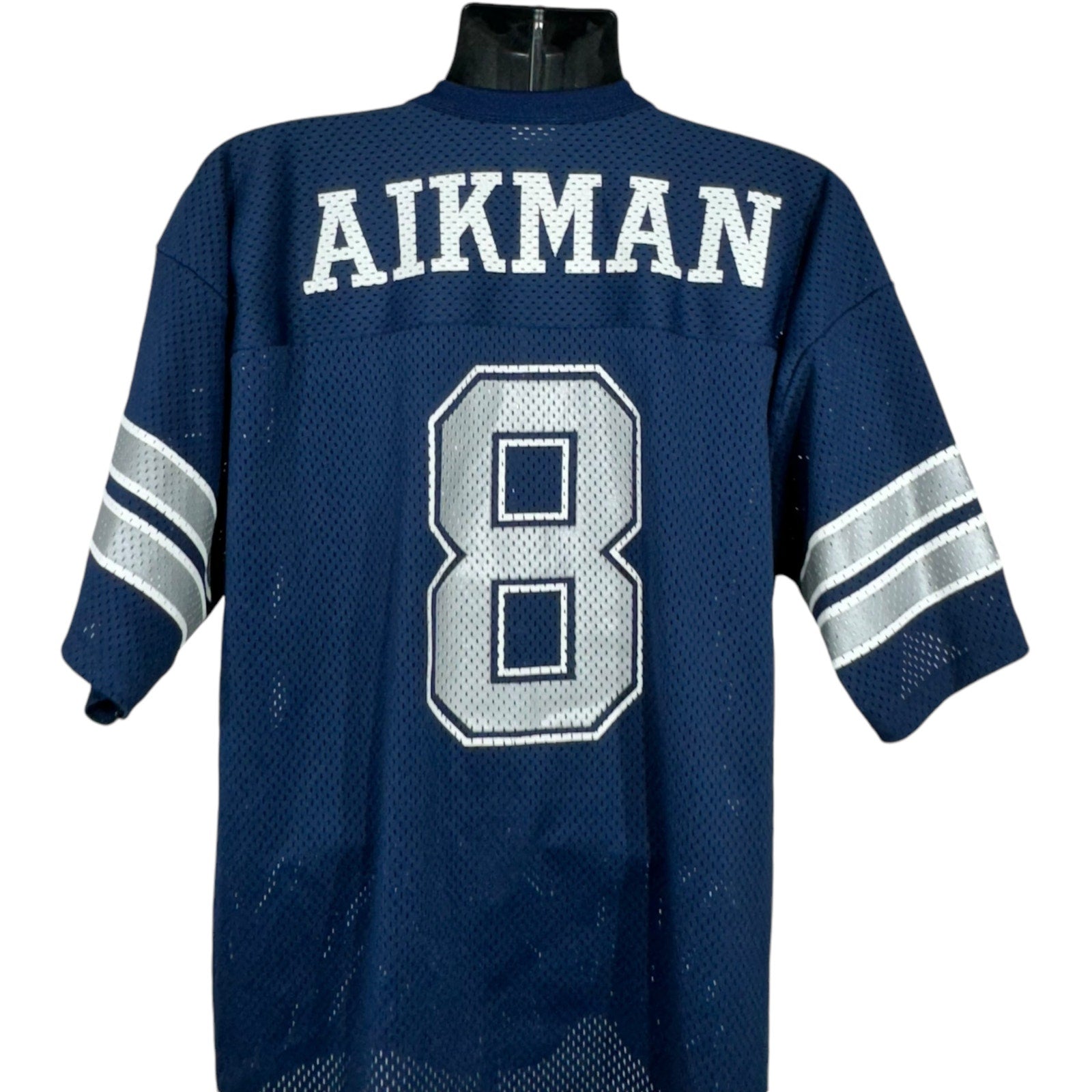 Vintage Logo 7 Dallas Cowboys Troy Aikman # 8 NFL Jersey 90s