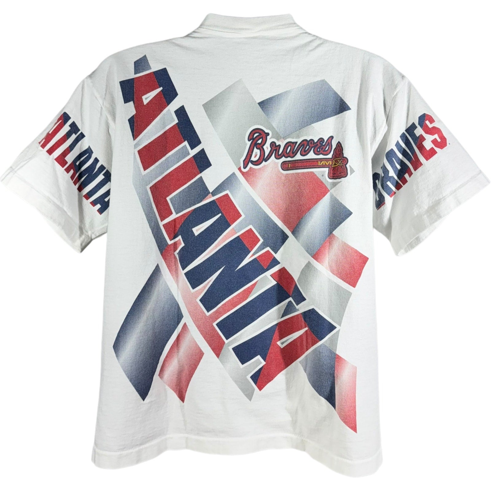 Vintage Salem Sportswear Atlanta Braves AOP MLB Tee