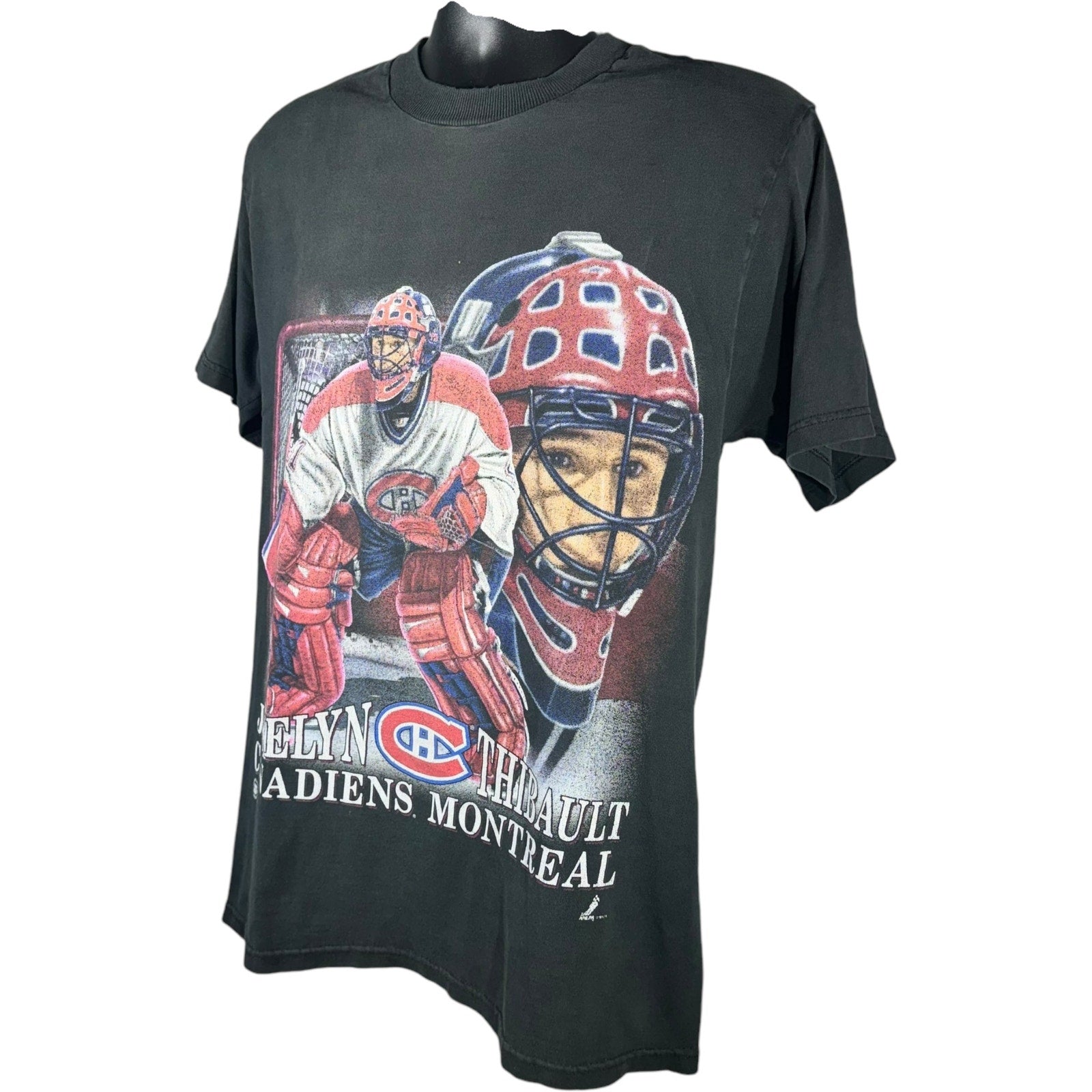 Vintage Montreal Canadiens Jocelyn Thibault Tee 90s