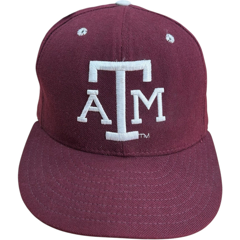 Vintage New Era Texas A&M Embroidered Fitted Hat Size 7 NWT