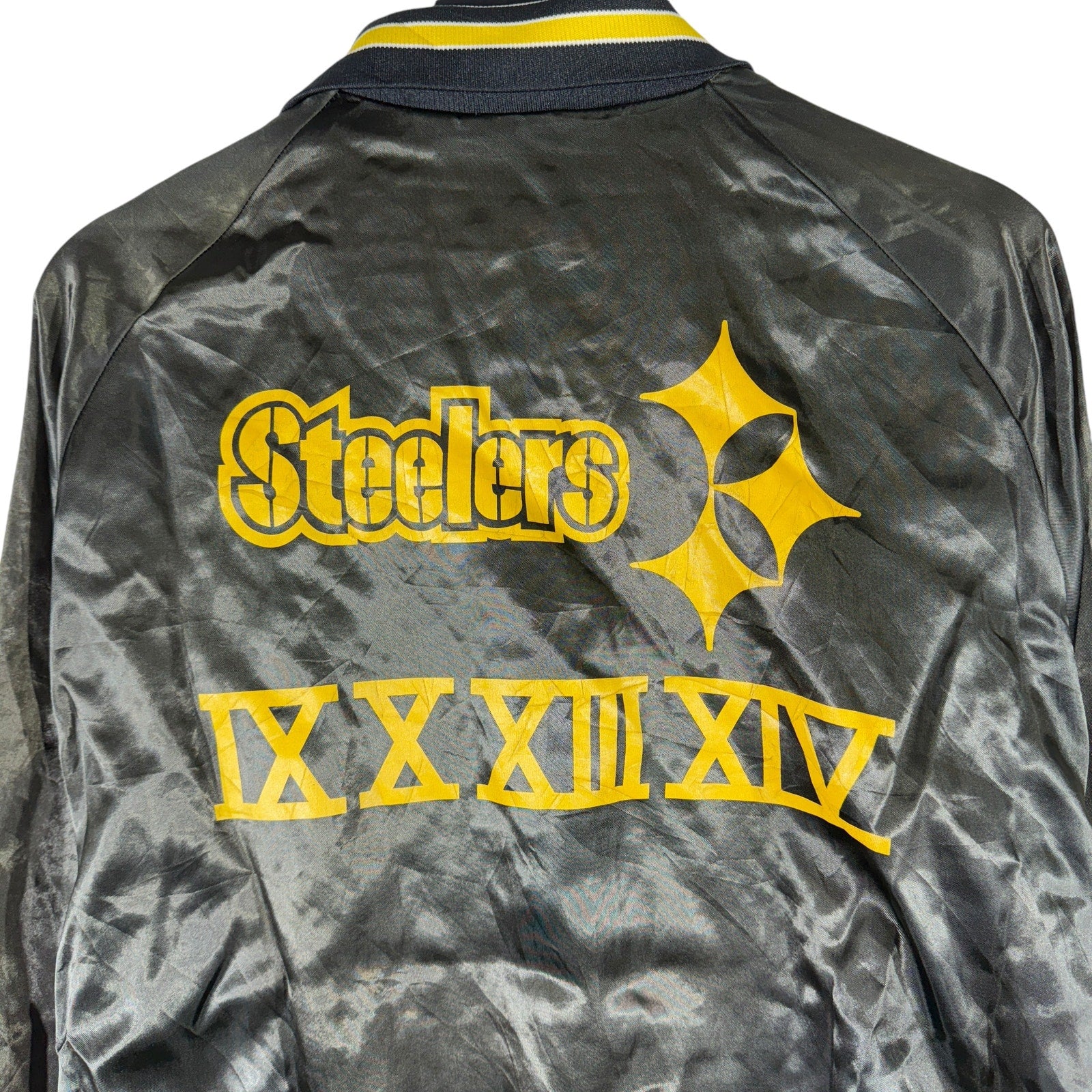 Vintage Pittsburgh Steelers NFL Satin Jacket