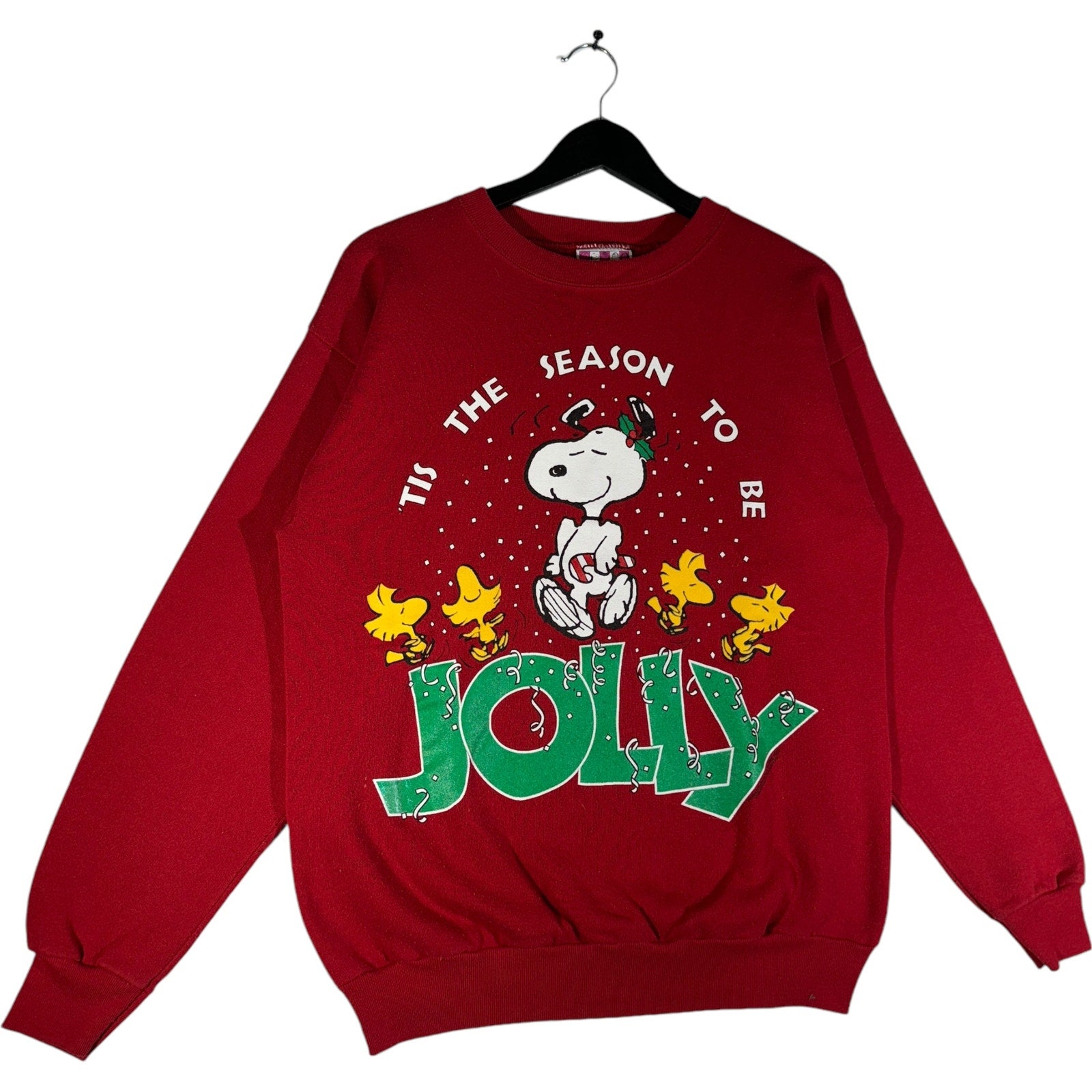 Vintage Snoopy Jolly Christmas Crewneck