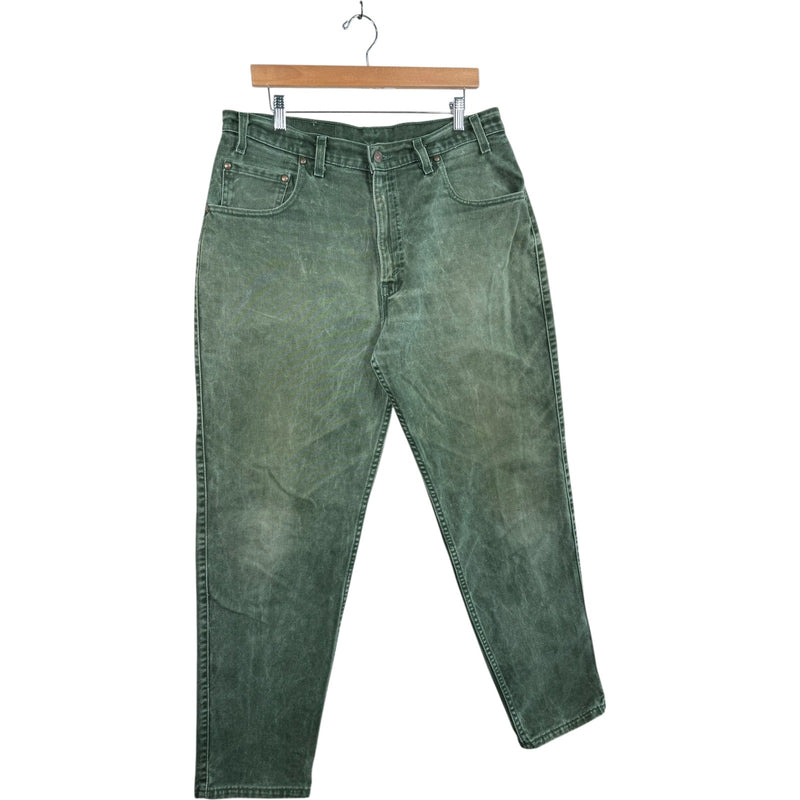 Vintage Levi's Stone Washed Denim Jeans 38x31