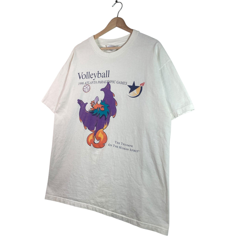 Vintage Atlanta Paralympic Games Volleyball T-Shirt 1996