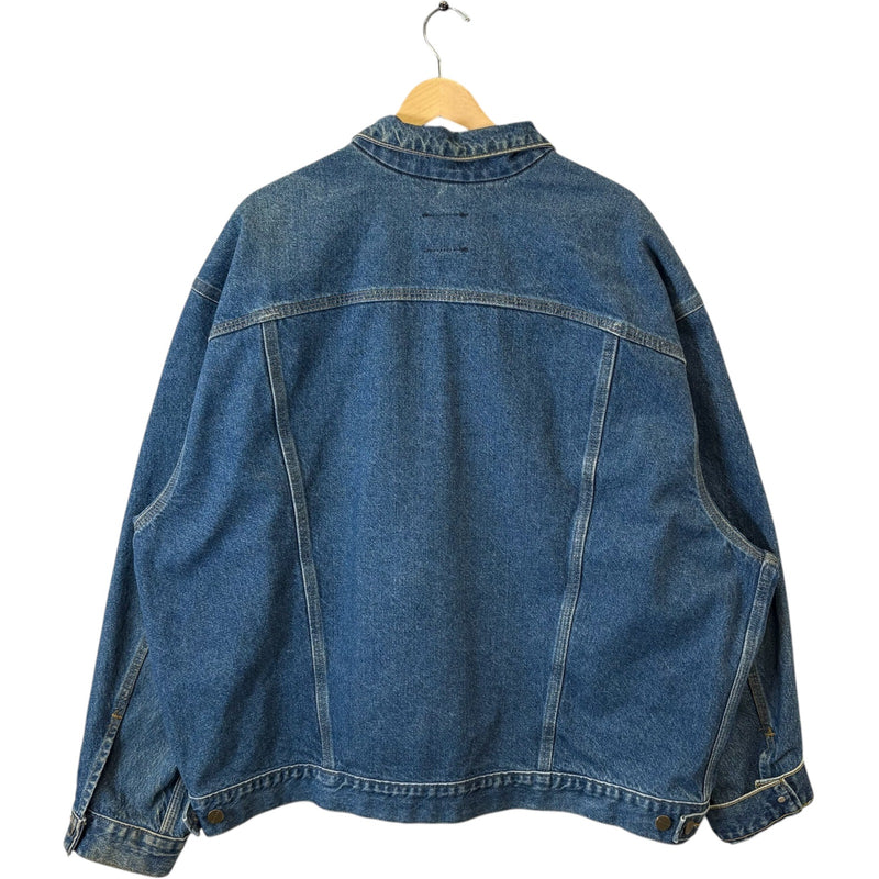 Vintage Carhartt J12 DST Button Up Denim Jacket