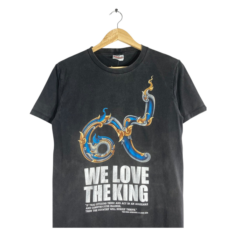 Vintage We Love The King Thailand Tribute T-Shirt