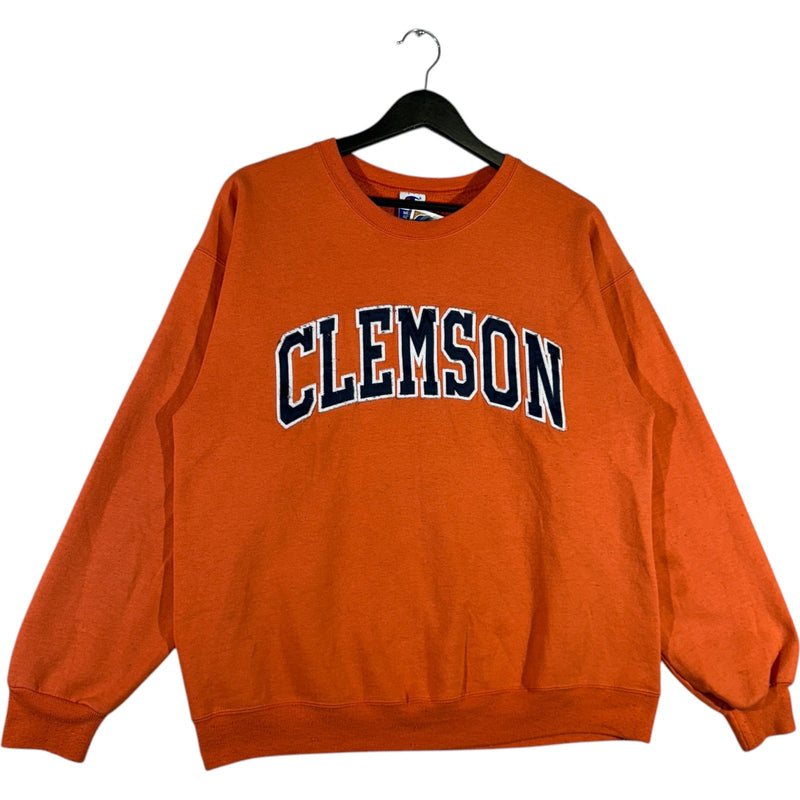 Vintage Champion Clemson University Spellout Crewneck