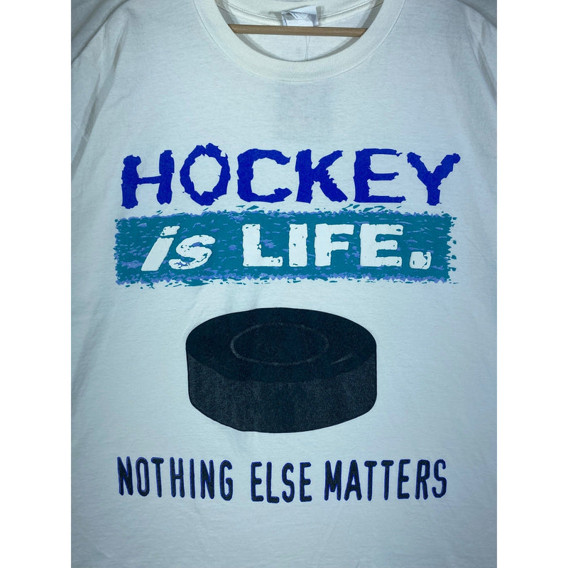 Vintage Hockey Is Life Nothing Else Matters T-Shirt
