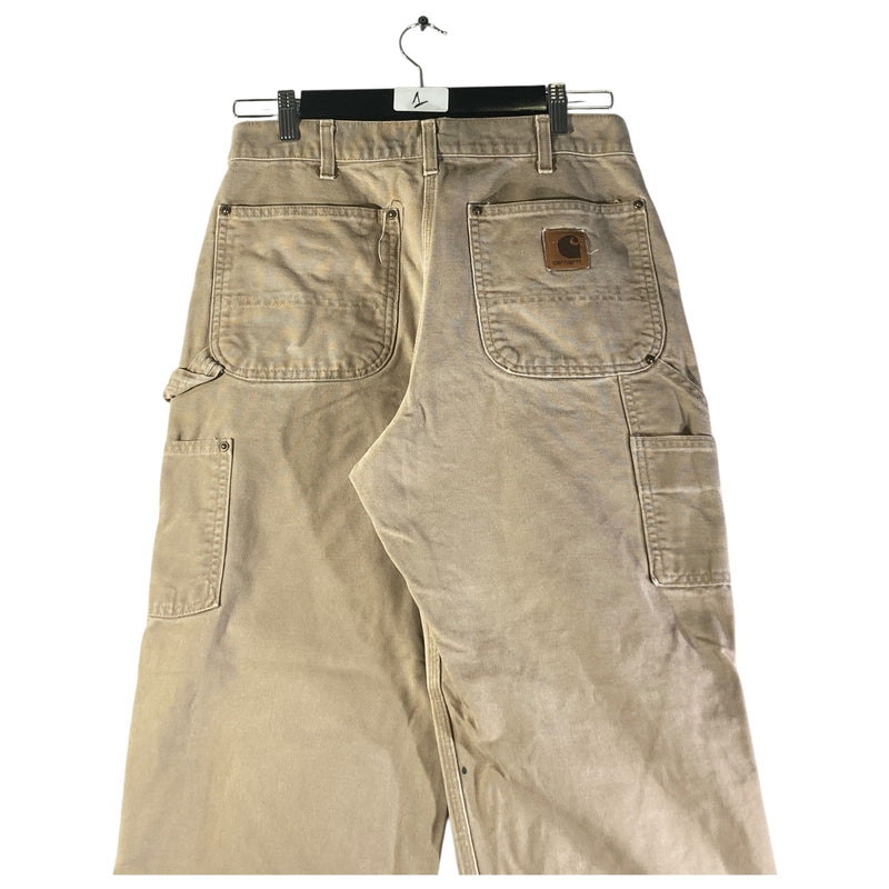 Vintage Carhartt Loose Straight Washed Duck Work Pants 32