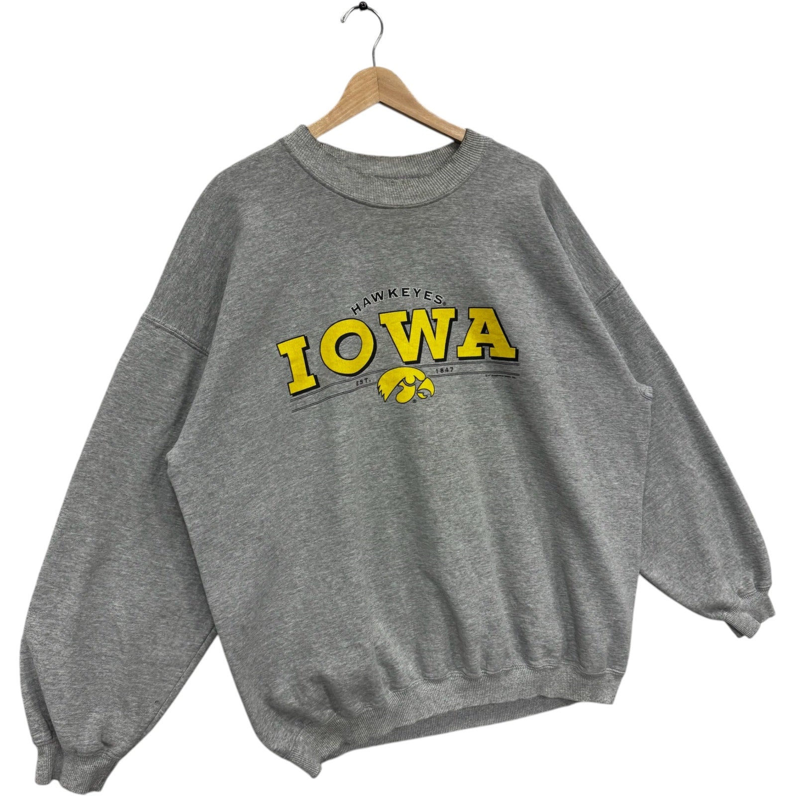 Vintage The University of Iowa Hawkeyes Crewneck