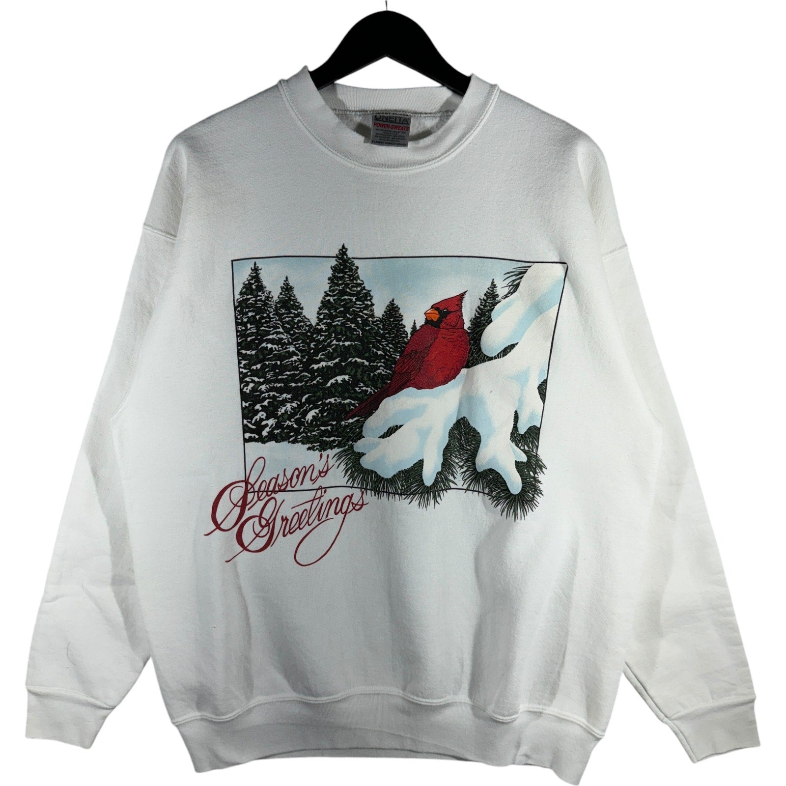 Vintage Seasons Greetings Winter Crewneck