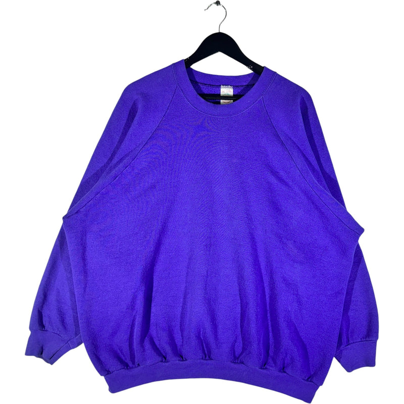 Vintage Women's Fruit Of The Loom Blank Crewneck