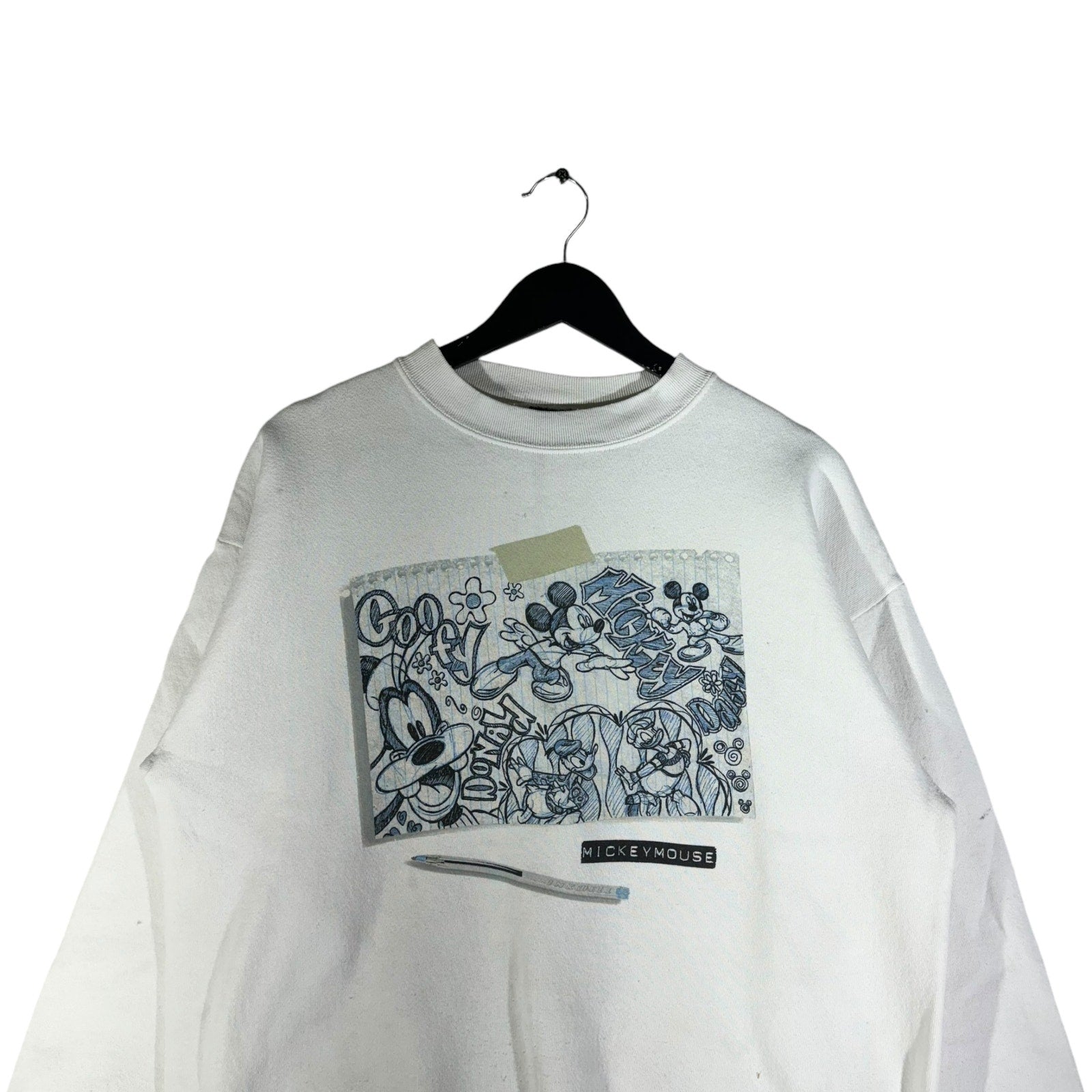 Vintage Mickey Mouse Illustration Crewneck