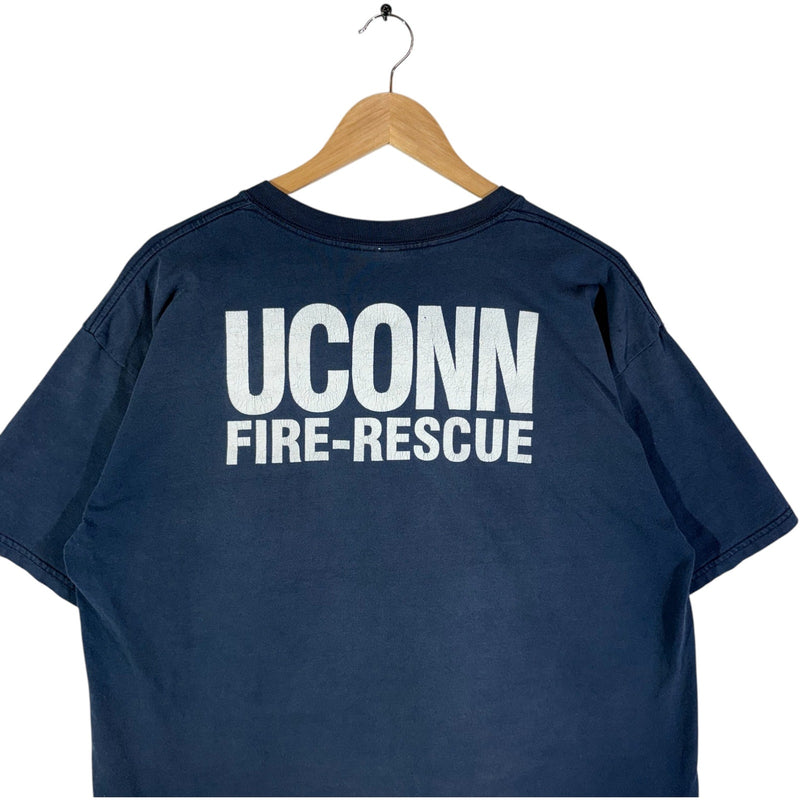 Vintage UCONN Fire-Rescue Tee