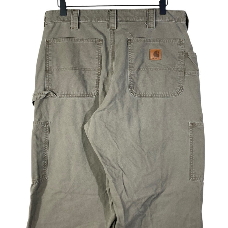 Vintage Carhartt Utility Work Canvas Cargo Pants 34