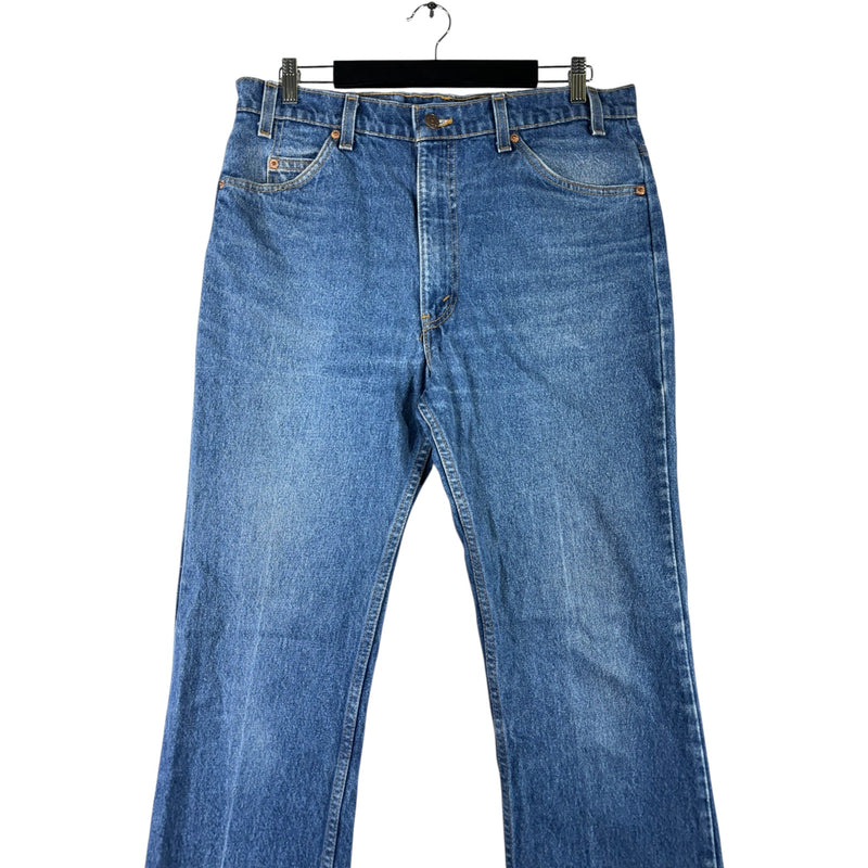Vintage Levi's Orange Tab Bootcut Denim Jeans 36x32