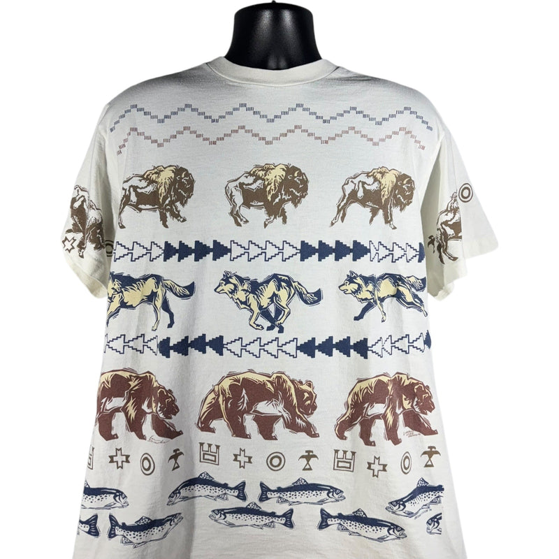 Vintage Wildlife AOP Tee