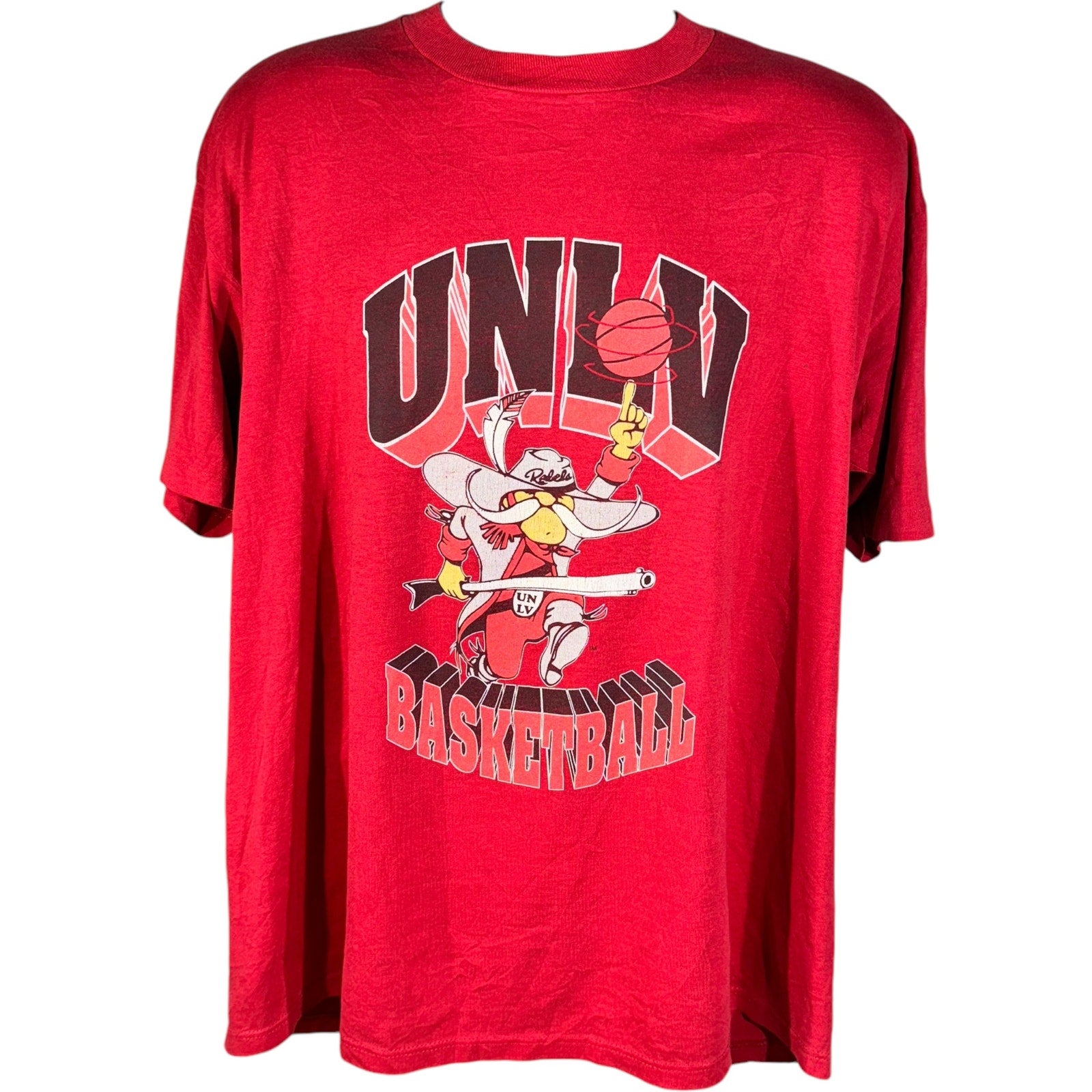 Vintage University Of Nevada Las Vegas Basketball Tee