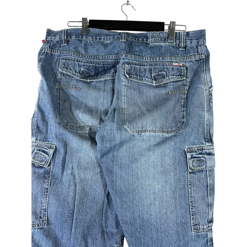 Vintage Bermuda Denim Cargo Shorts 38x19