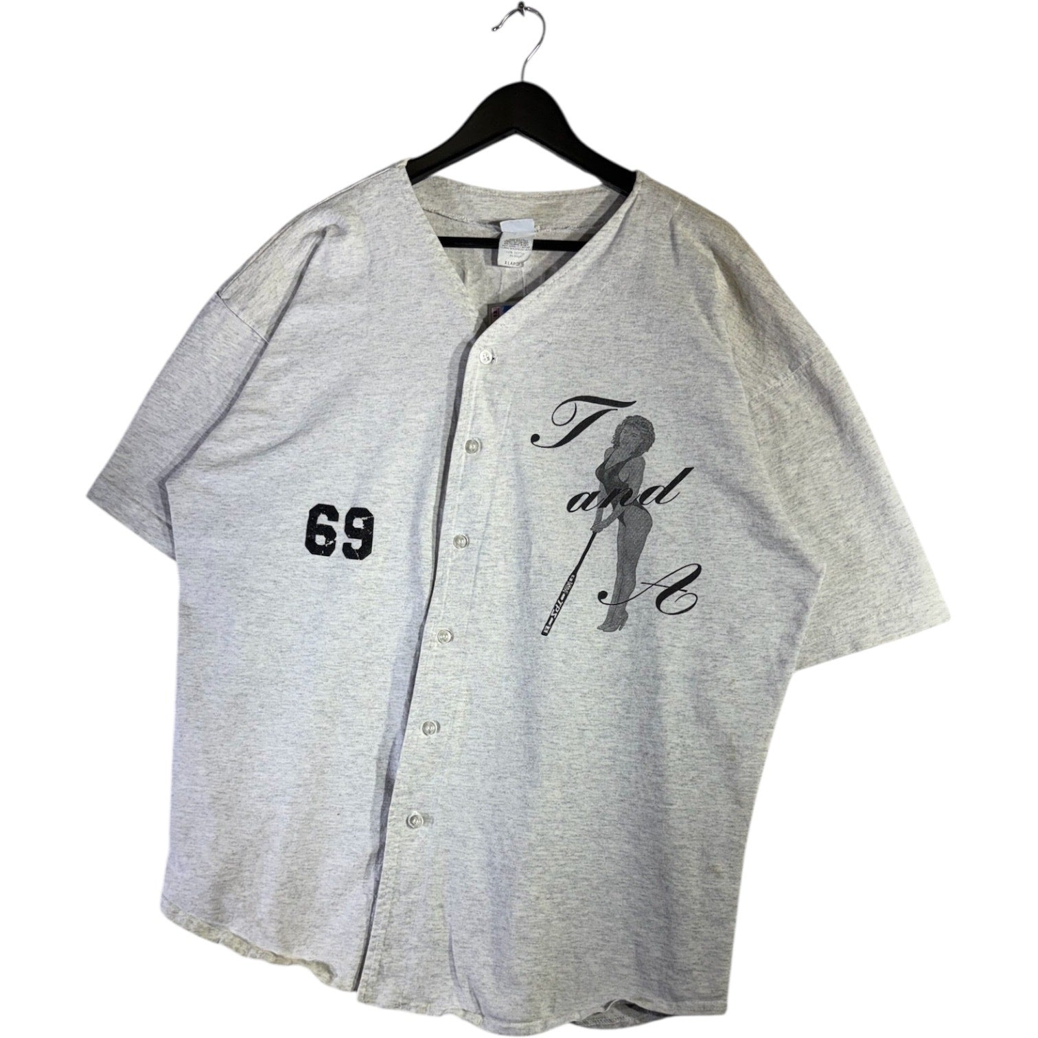 Vintage T&A Johnson 69 Baseball Jersey