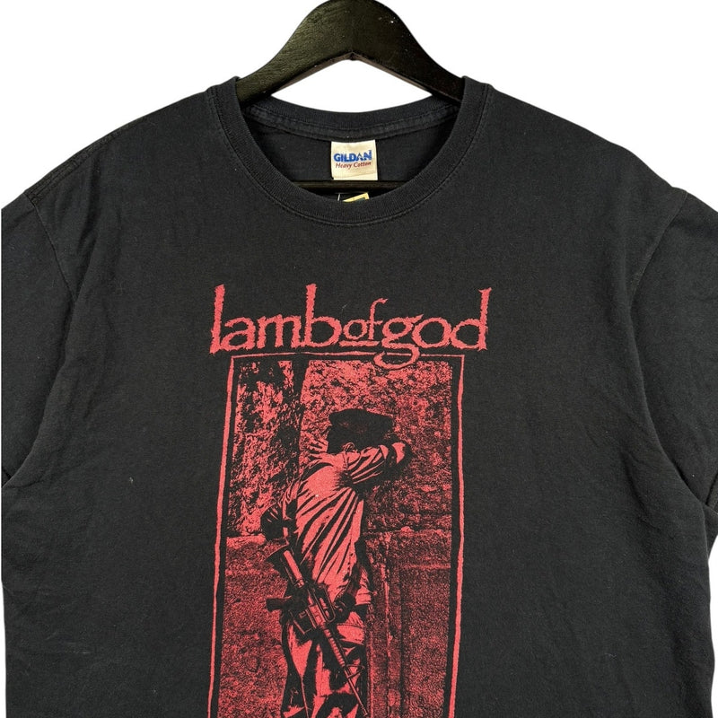 Vintage Lamb of God Resolution Tour 2013 T-Shirt