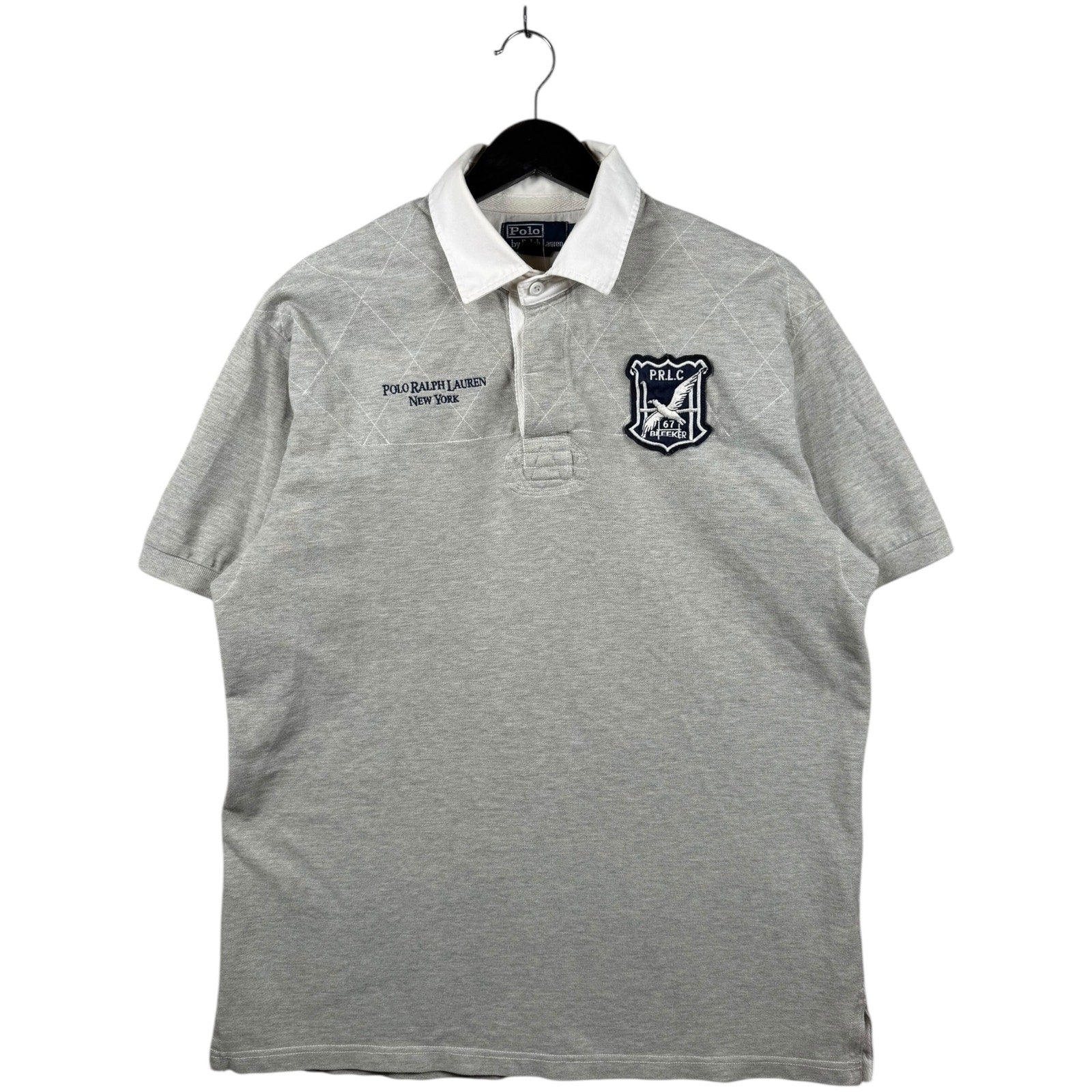 Vintage Polo Ralph Lauren PRLC 67 Crest Short Sleeve Polo