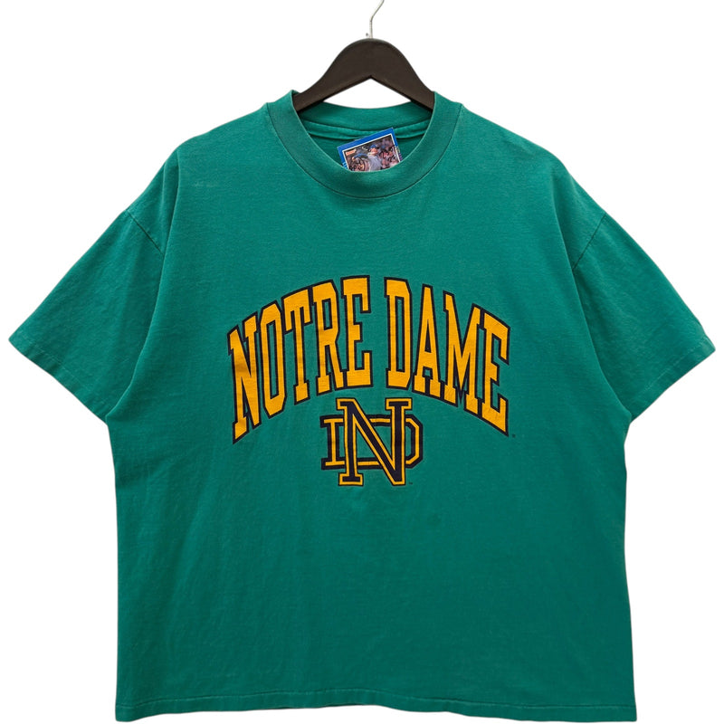 Vintage University Of Notre Dame Arch Spellout Tee