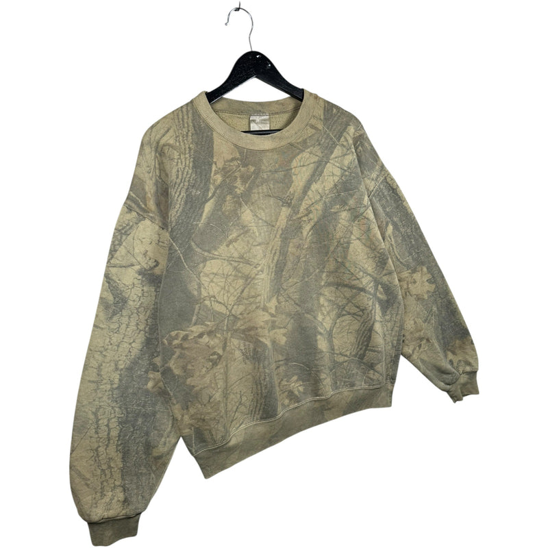 Vintage Over All Camo Crewneck