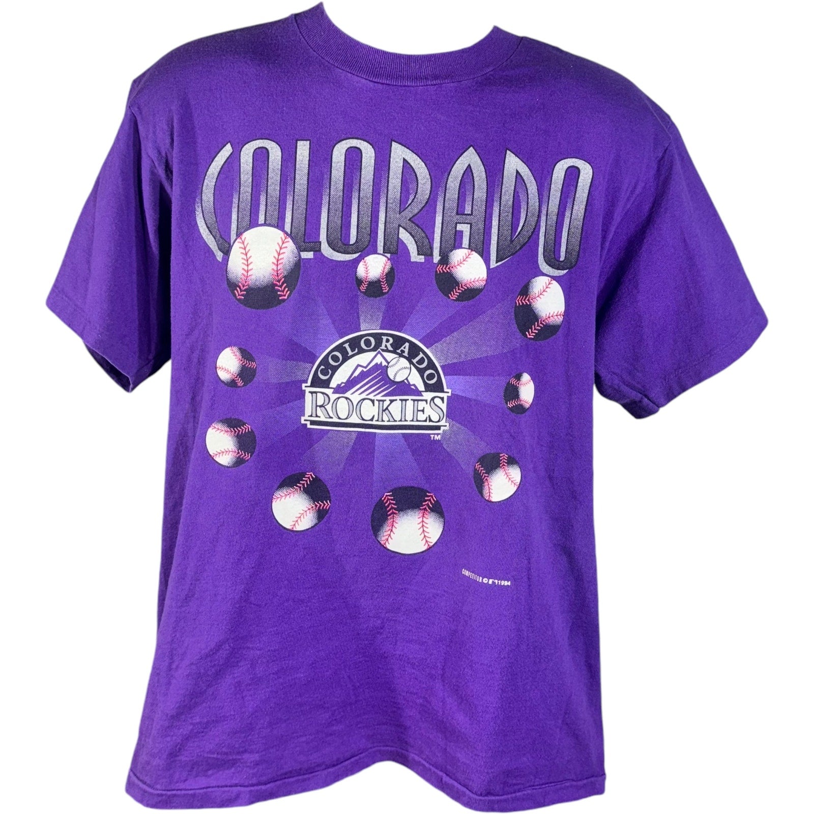 Vintage Colorado Rockies Baseball MLB Tee