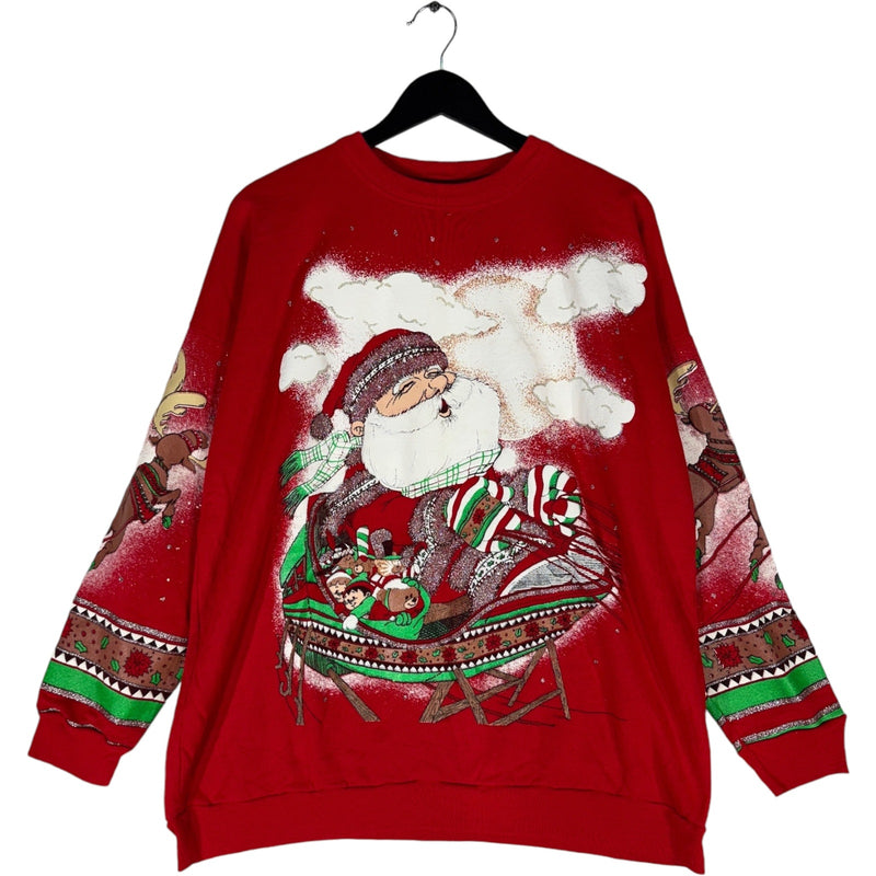 Vintage Santa Claus Christmas Crewneck