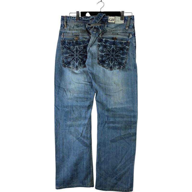 Vintage Gaodian So Straight Leg Denim Jeans 32