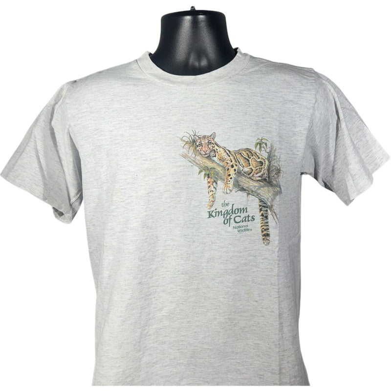 Vintage The Kingdom Of Cats Nature Tee 90s