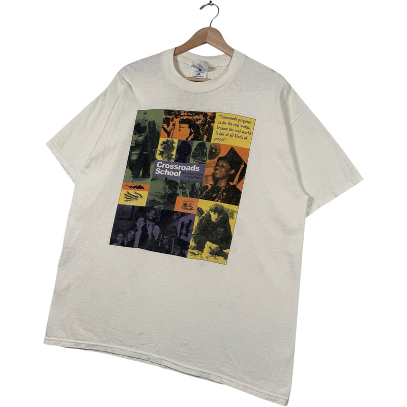 Vintage Crossroads School "The Many Faces of Excellence" Tee