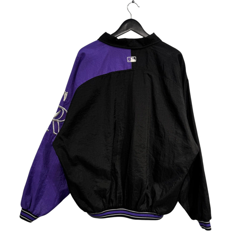Vintage Diamond Starter Colorado Rockies Puffer Jacket