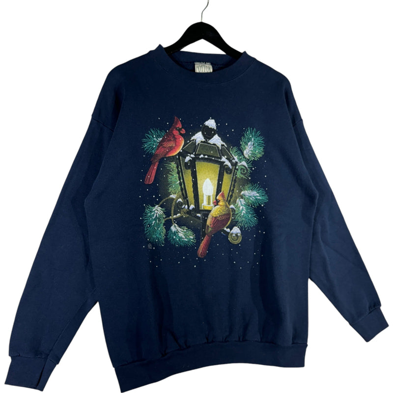 Vintage Birds Nature Crewneck