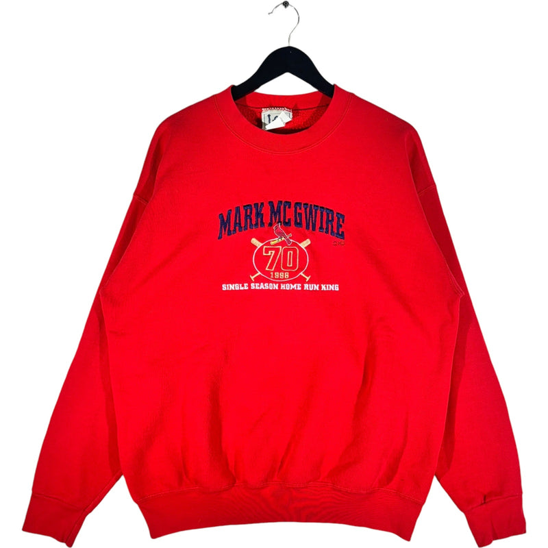 Vintage St. Louis Cardinals Mark McGwire MLB Crewneck 90's