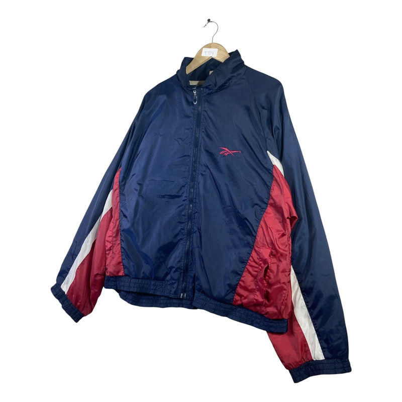 Vintage Reebok Zip Up Track Windbreaker Jacket