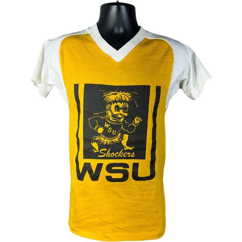 Vintage Wichita State University Shockers V-Neck Tee