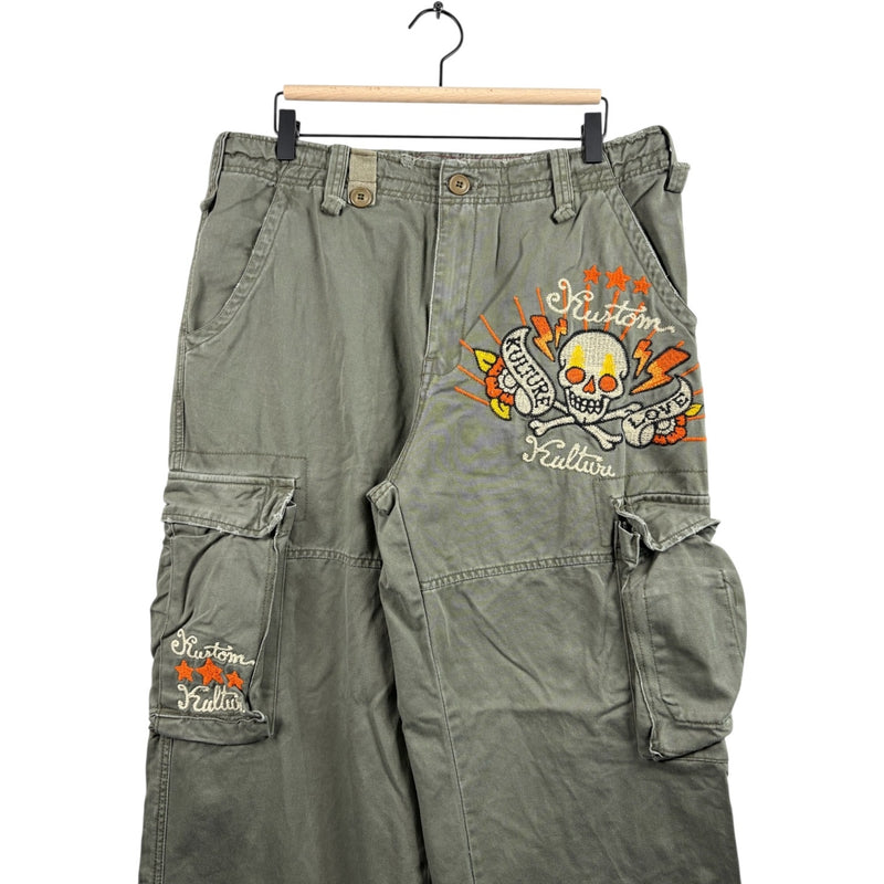 Vintage Kustom & Kulture Love Cargo Pants