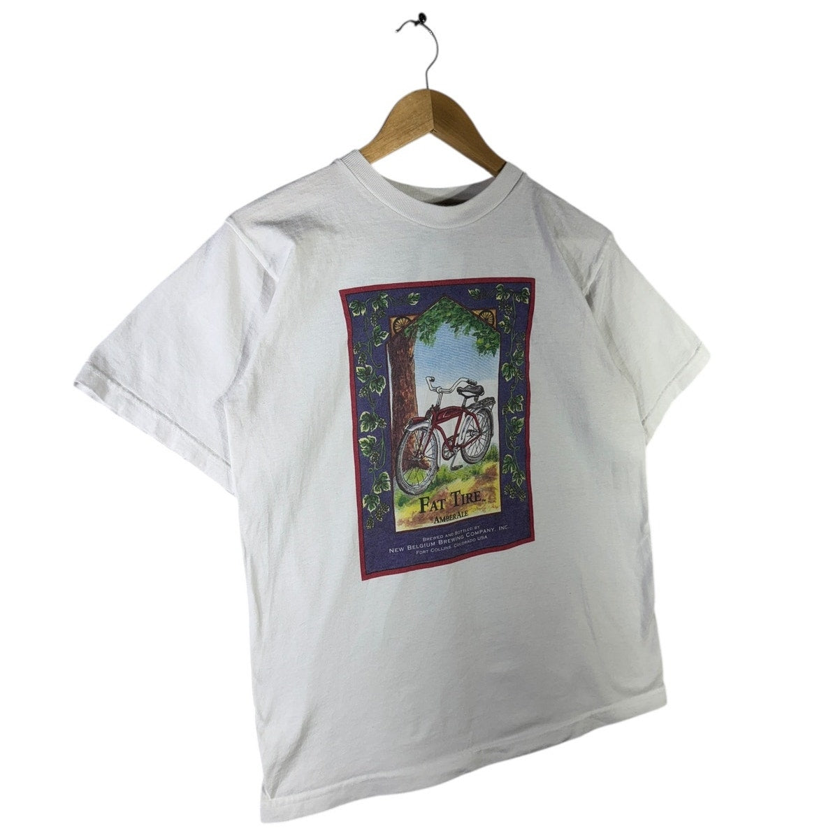 Vintage Fat Tire Amber Ale Beer T-Shirt