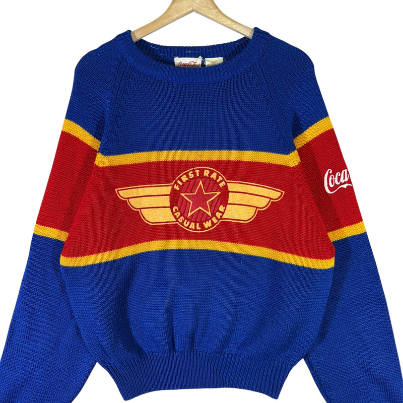 Vintage First Rate Casual Wear Coca Cola Sweater