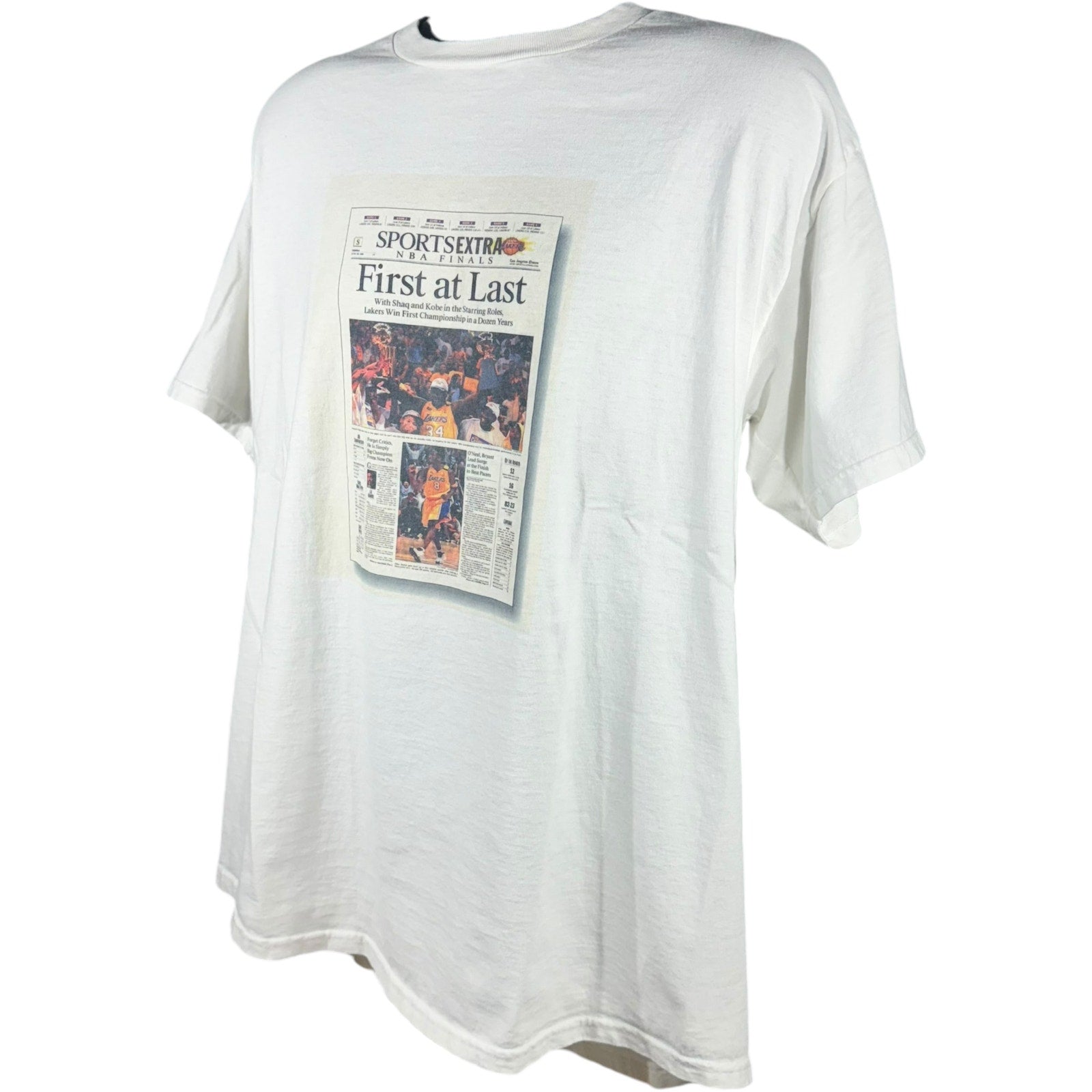 Vintage NBA LA Lakers Wold Champions Tee 2000